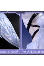 1/3 Delusion Genshin Impact Skirk Outfit Cosplay Costume